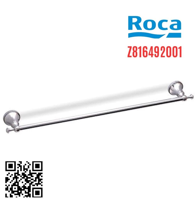 Thanh treo khăn đơn Roca Decorum Z816492001