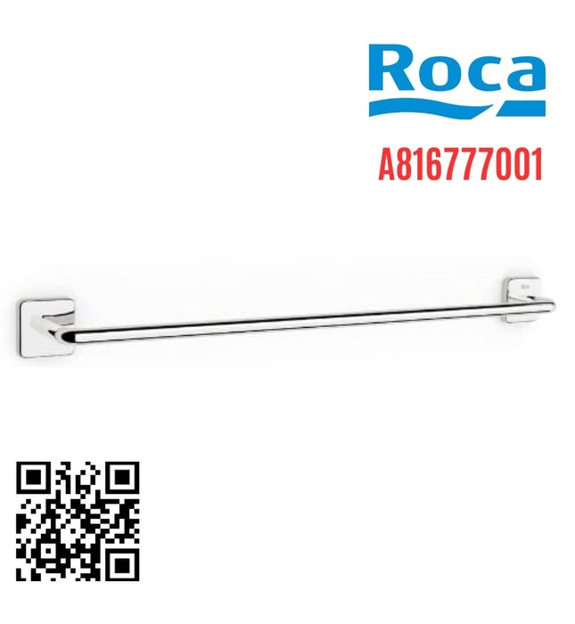 Thanh treo khăn đơn Roca Victoria A816777001(50cm)