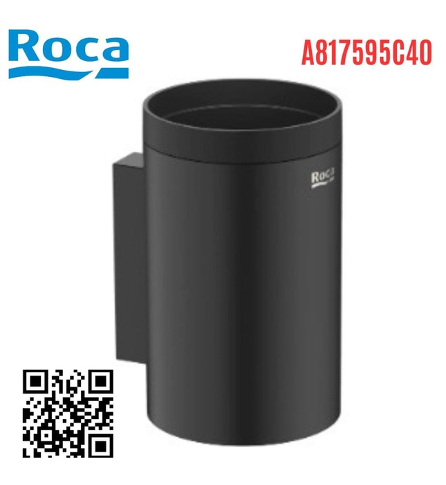Cốc đánh răng màu đen Roca Hotels A817595C40