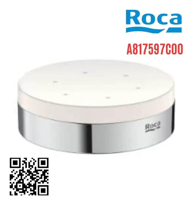 Kệ xà phòng màu đen Roca Hotels A817597C00