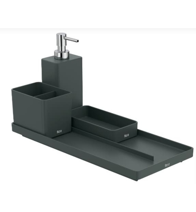 Kệ để đồ đặt bàn màu đen Roca A817670C70