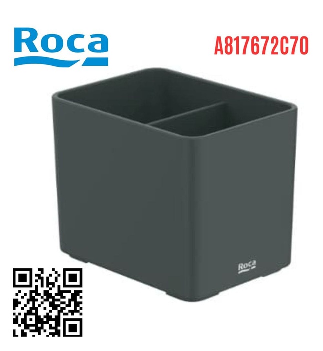 Kệ để đồ đặt bàn màu đen Roca A817672C70