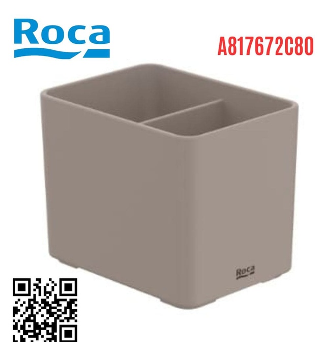 Kệ để đồ đặt bàn màu nâu Roca A817672C80