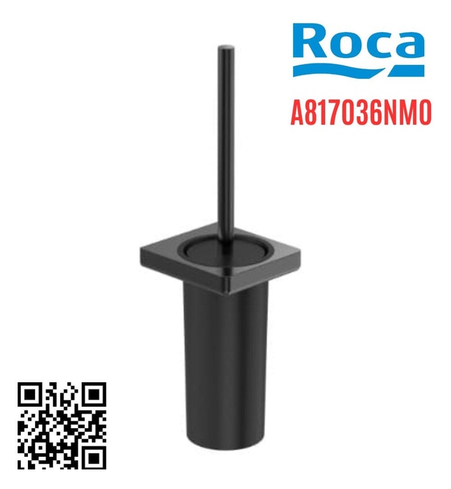 Chổi cọ bồn cầu màu đen Roca Tempo A817036NM0