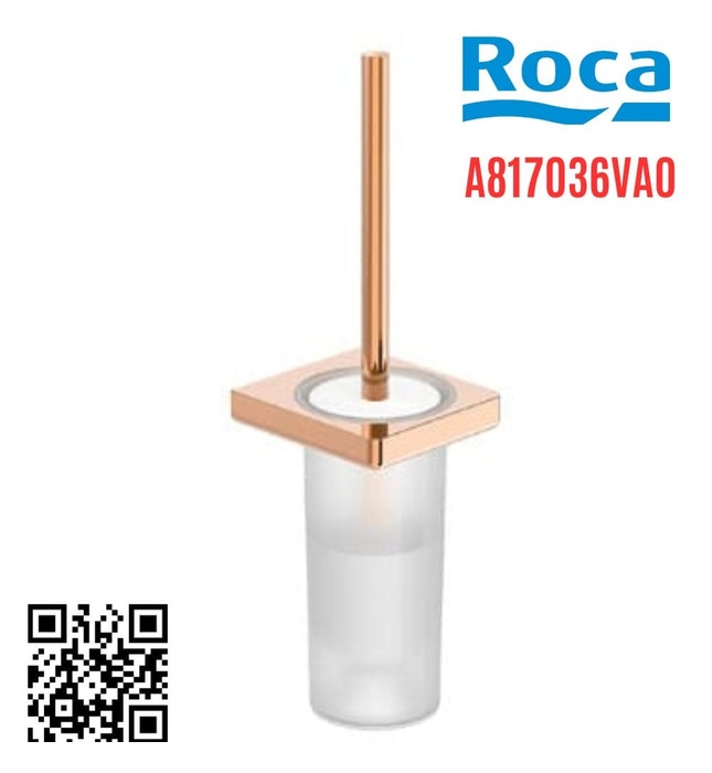 Chổi cọ bồn cầu màu vàng sước Roca Tempo A817036VA0