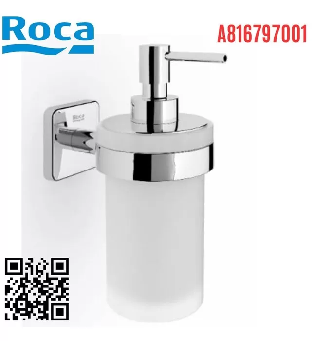 Binh đựng xà phòng Roca Victoria A816797001( gắn tường ) 