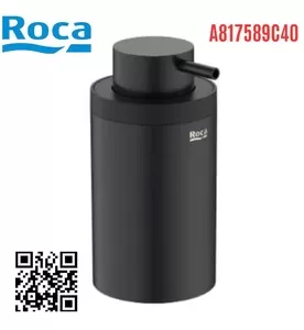 Binh đựng xà phòng màu đen Roca Hotels A817589C40