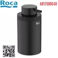 Binh đựng xà phòng màu đen Roca Hotels A817589C40