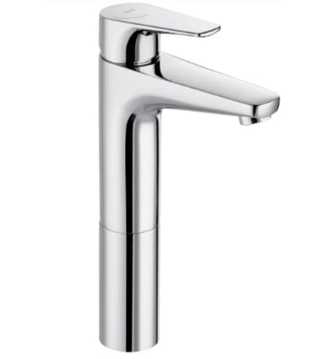 Vòi Chậu Rửa Mặt Nóng Lạnh Cổ Cao Roca Atlas A5A3790C00