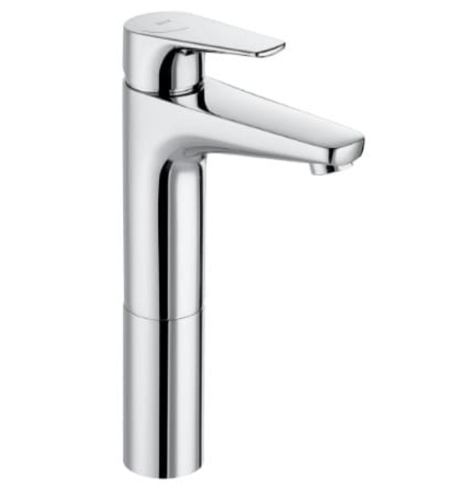 Vòi Chậu Rửa Mặt Nóng Lạnh Cổ Cao Roca Atlas A5A3790C0N