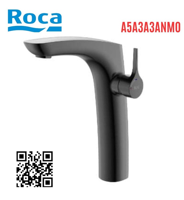 Vòi Chậu Rửa Mặt Nóng Lạnh Thân Cao Roca Insignia A5A3C3ANM0