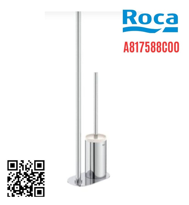 Chổi cọ bồn cầu kết hợp lô giấy Roca Hotels A817588C00