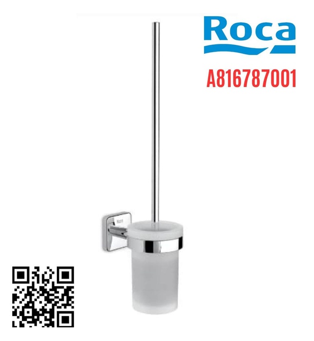 Chổi cọ bồn cầu kết hợp lô giấy Roca Victoria A816787001