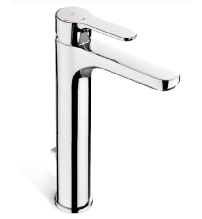 Vòi Chậu Rửa Mặt Nóng Lạnh Thân Cao Roca A5A3C09C0N