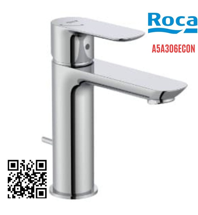 Vòi Chậu Rửa Mặt Nóng Lạnh Roca Cala A5A306EC0N