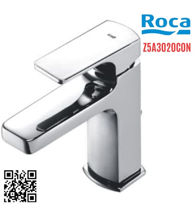 Vòi Chậu Rửa Mặt Nóng Lạnh Roca Escuadra Z5A3020C0N