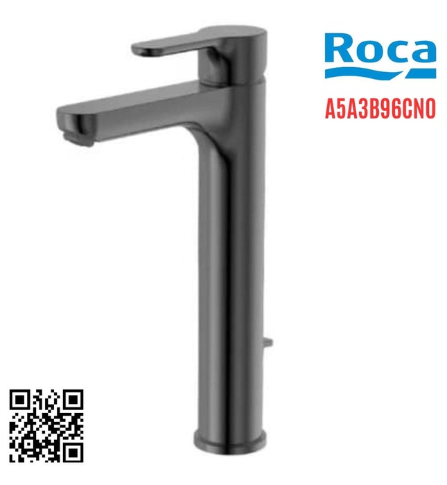 Vòi Chậu Rửa Mặt Nóng Lạnh Thân Cao Roca Naia A5A3B96CN0