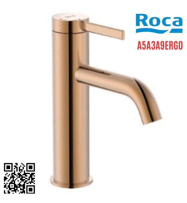 Vòi Chậu Rửa Mặt Nóng Lạnh Roca Ona A5A309ERG0