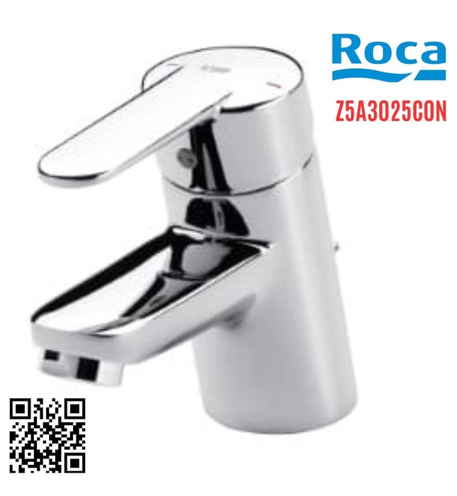 Vòi Chậu Rửa Mặt Nóng Lạnh Roca Victoria Z5A3025C0N