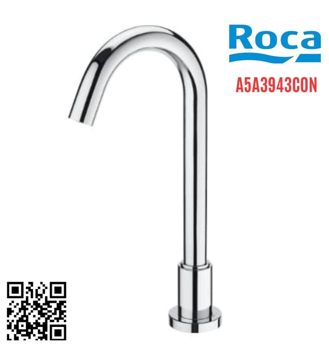 Vòi chậu rửa mặt nóng lạnh cảm ứng Roca Loft A5A3743C0N(dùng Pin)  