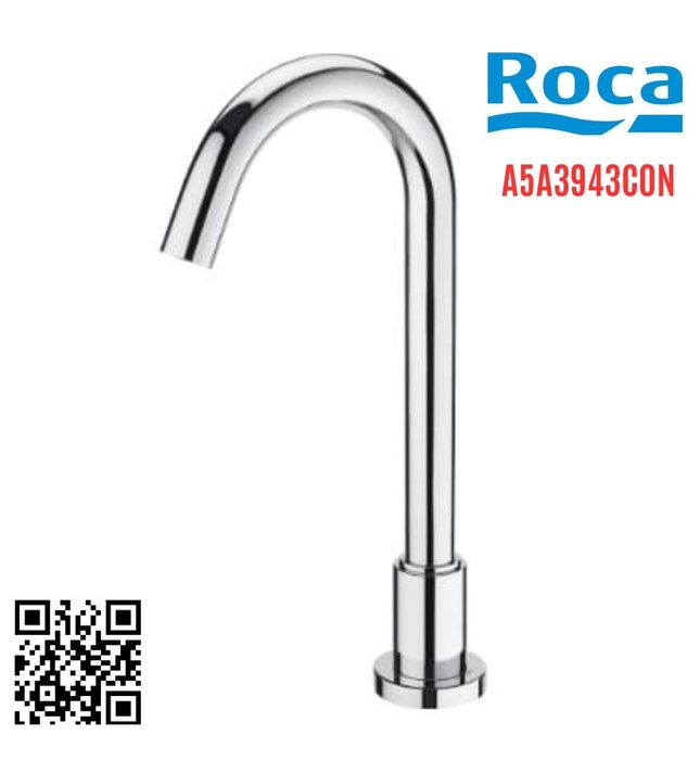 Vòi chậu rửa mặt lạnh cảm ứng Roca Loft A5A3943C0N(dùng điện) 