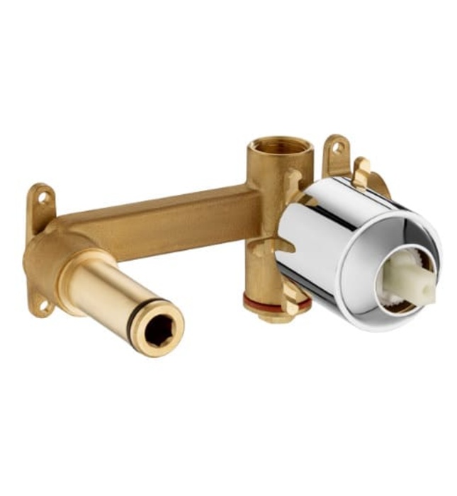 Vòi chậu rửa mặt nóng lạnh âm tường Roca Atlas A5A3590C00 A525220603