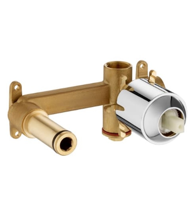 Vòi chậu rửa mặt nóng lạnh âm tường Roca Atlas A5A3L20C00 A525220603