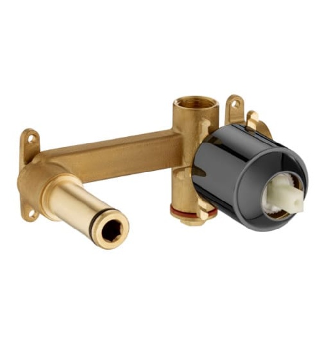 Vòi chậu rửa mặt nóng lạnh âm tường Roca Atlas A5A3L09NB0 A5252206NB