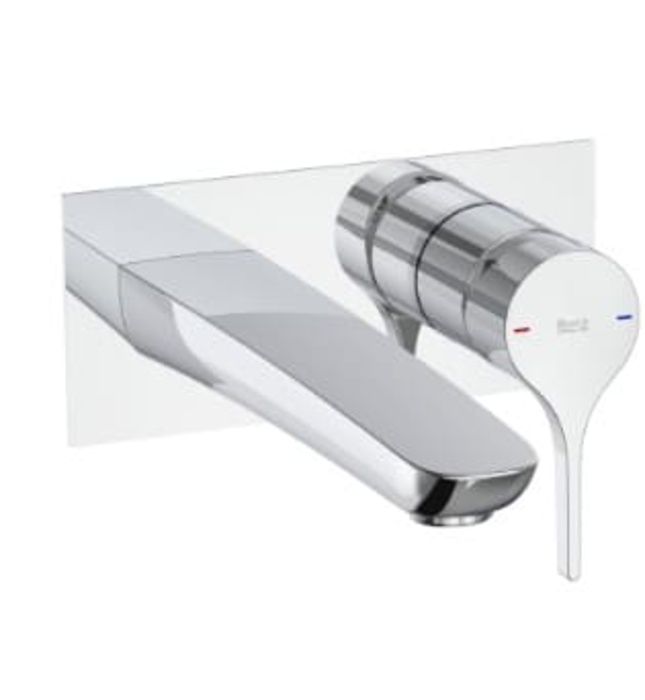 Vòi chậu rửa mặt nóng lạnh âm tường Roca Atlas A5A353AC00 A525220603