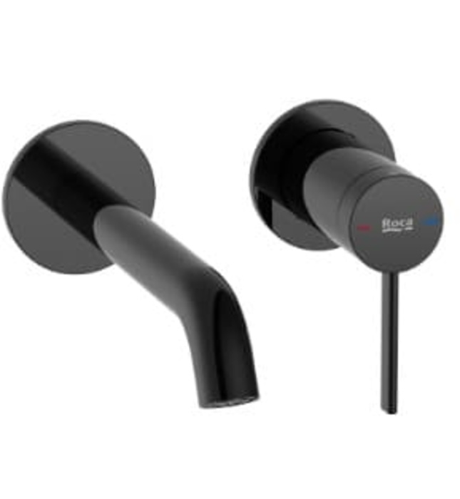 Vòi chậu rửa mặt âm tường Roca Ona A5A359ECN0 A5E3501CN0