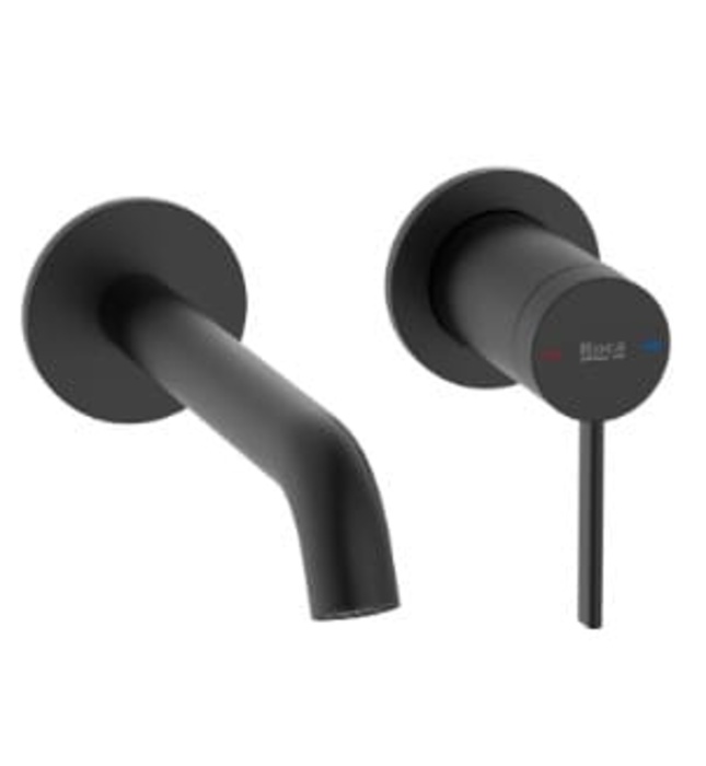 Vòi chậu rửa mặt âm tường Roca Ona A5A359ENB0 A5E3501NB0