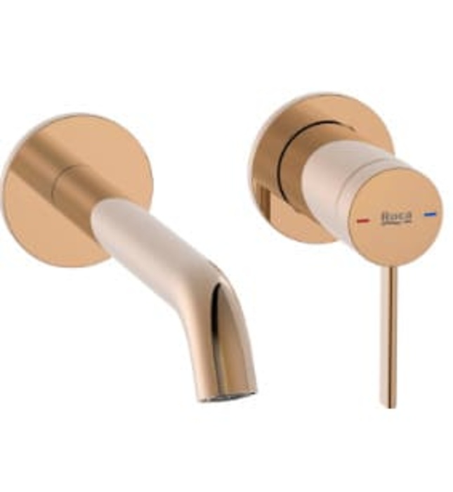 Vòi chậu rửa mặt âm tường Roca Ona A5A359ERG0 A5E3501RG0