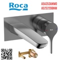 Vòi chậu rửa mặt nóng lạnh âm tường Roca Atlas A5A353ANM0 A5252206NM