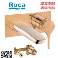 Vòi chậu rửa mặt nóng lạnh âm tường Roca Atlas A5A353ARG0 A5252206RG
