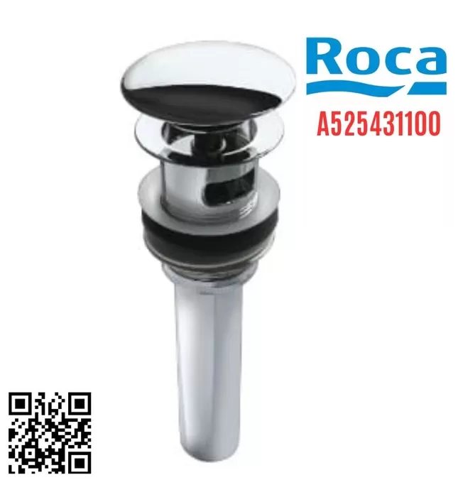 Đầu xi phông nhấn lavabo Roca A525431100