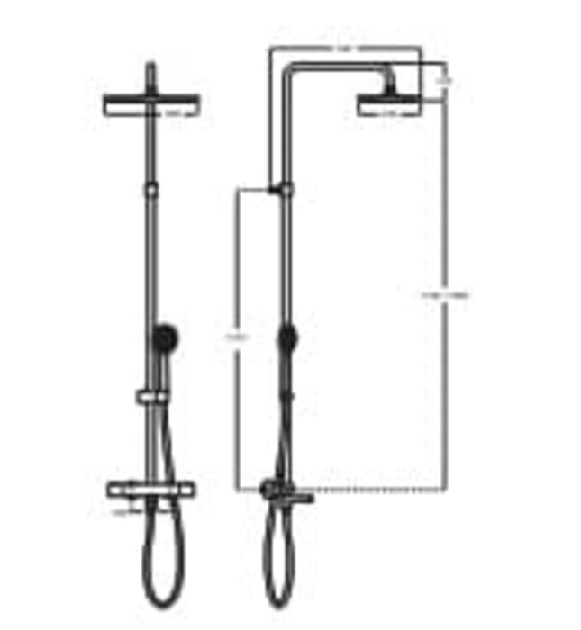  Bộ sen tắm cây Nhiệt độ Roca Even-T A5A2H2EC0N