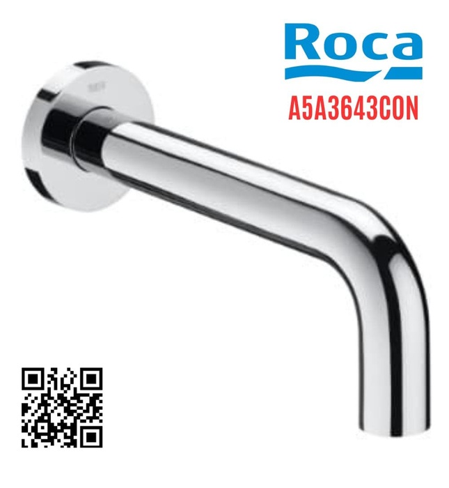 Vòi chậu rửa mặt âm tường cảm ứng nóng lạnh Roca A5A3643C0N( Dùng điện )