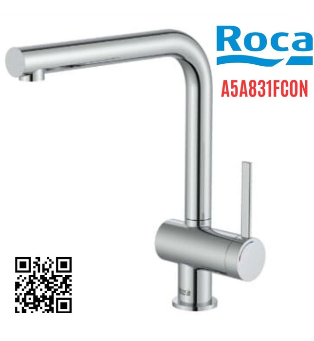 Vòi rửa bát nóng lạnh Roca Ona A5A831FC0N