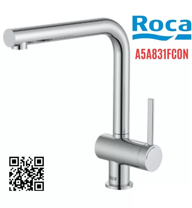 Vòi rửa bát nóng lạnh Roca Ona A5A831FC0N