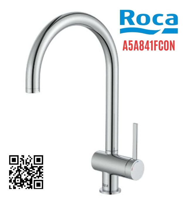 Vòi rửa bát nóng lạnh Roca Ona A5A841FC0N