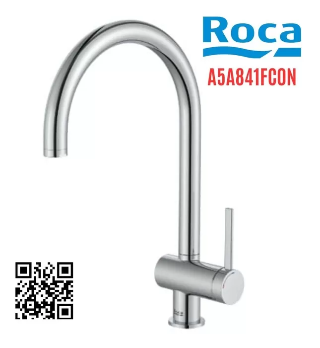 Vòi rửa bát nóng lạnh Roca Ona A5A841FC0N