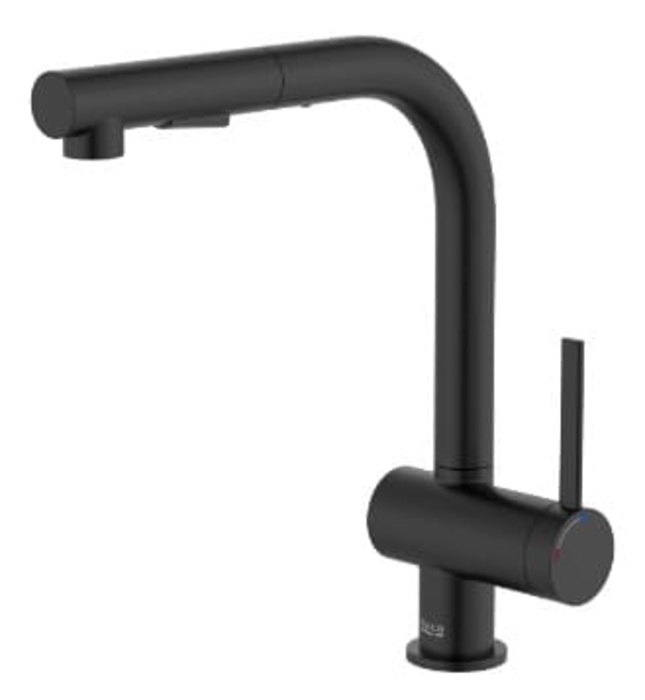 Vòi rửa bát nóng lạnh dây rút Roca Ona A5A851FNBN