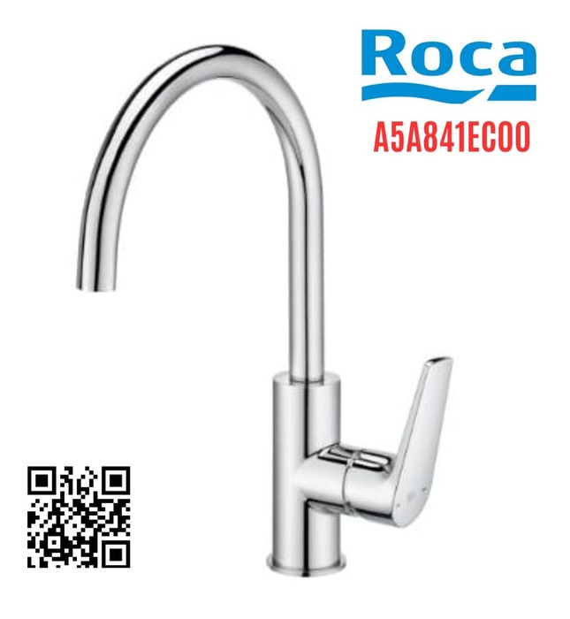 Vòi rửa bát nóng lạnh Roca Vela A5A841EC00
