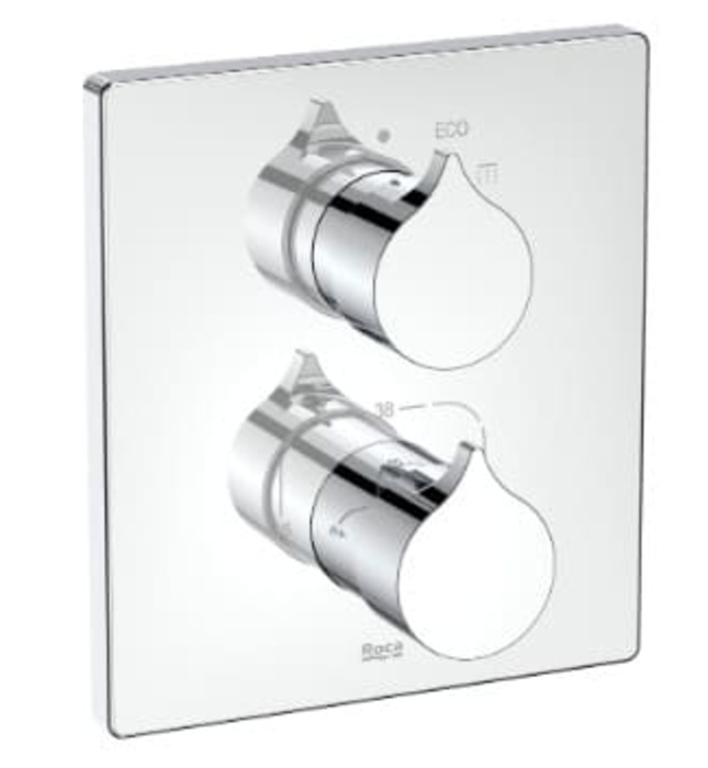 Bộ trộn sen tắm âm tường Roca Insignia A5A2C3AC00 A525869403  