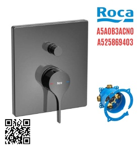 Bộ trộn sen tắm âm tường Roca Insignia A5A0B3ACN0 A525869403