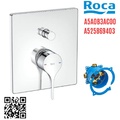 Bộ trộn sen tắm âm tường Roca Insignia A5A0B3AC00 A525869403