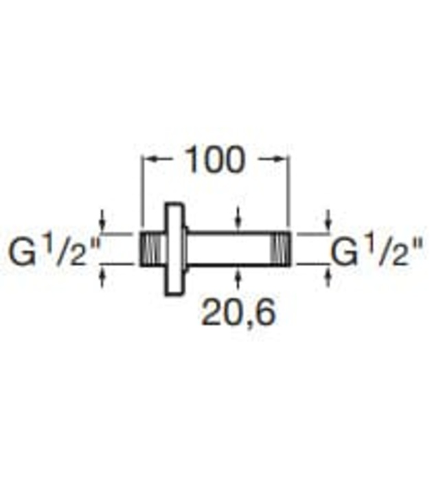 Tay sen gắn trần Raindream Roca A5B0450C00