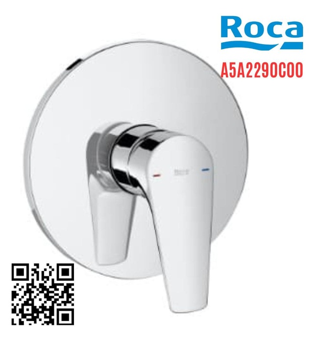 Mặt nạ bộ trộn âm tường Roca Atlas A5A2290C00