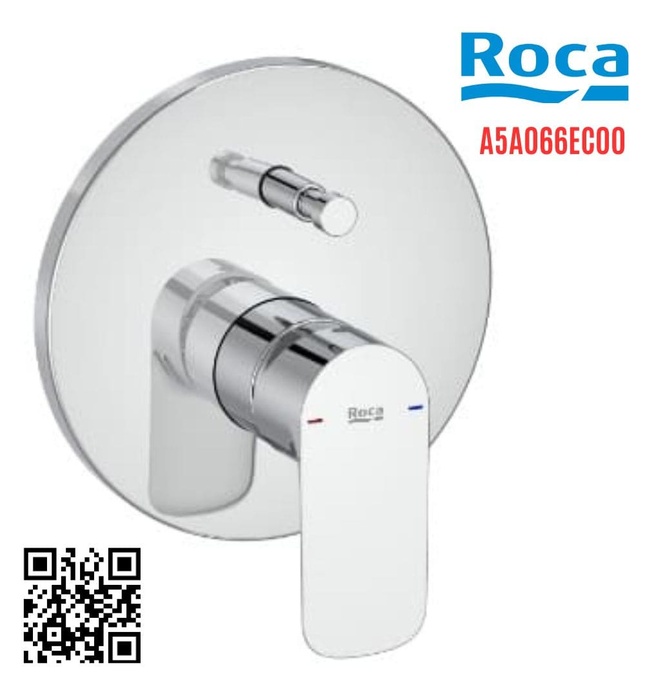 Mặt nạ bộ trộn âm tường Roca Cala A5A066EC00