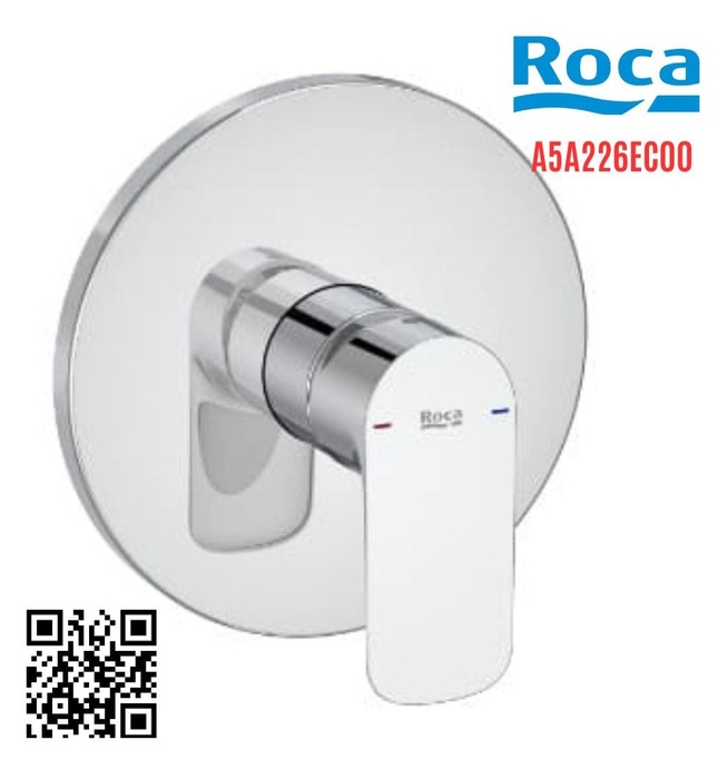 Mặt nạ bộ trộn âm tường Roca Cala A5A226EC00